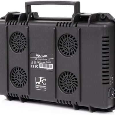 610MXflDfzL. AC SL1000 Aputure MC 4-Light Travel Kit, 4 MC RGBWW LED On Camera Lights with Wireless Charge Case CRI/TLCI 96+, Temperature 3200K-6500K, HSI Mode,Support Magnetic Attraction