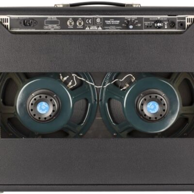 Fender Tone Master Twin Reverb Guitar Amplifier, Black, with 2-Year Warranty