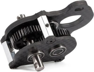 611C553ZXAL. AC SL1500 Ultra-Light Portal Transmission Carbon Gearbox with Adapter Plate for 1/10 Comp Rigs LCG Chassis