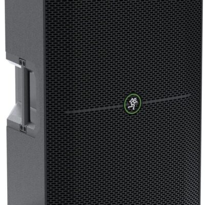 Mackie Thump15BST THUMP-15BST Boosted 1300W 15 Powered Loudspeaker (Single) with EMB Speaker Stand + EMB Microphone and EMB XLR Cable Bundle