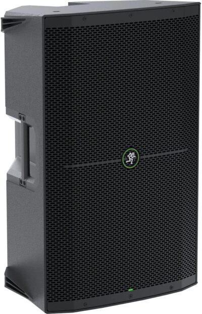 Mackie Thump15BST THUMP-15BST Boosted 1300W 15 Powered Loudspeaker (Single) with EMB Speaker Stand + EMB Microphone and EMB XLR Cable Bundle
