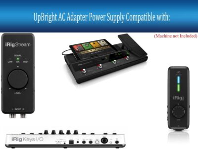 611zfa4 EoL. AC SL1400 UpBright 5V AC/DC Adapter Compatible with IK Multimedia iRig PSU 3A for iRig Stream iRig Stomp I/O iRig Pro I/O iRig Keys I/O Stereo Audio Interface DC5V 3000mA 5VDC Power Supply Cord Battery Charger