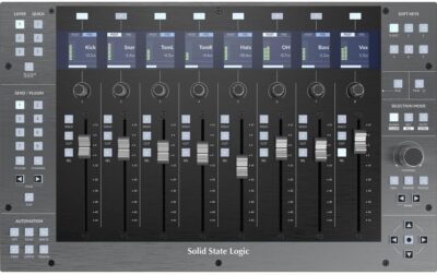Solid State Logic UF8 Advanced DAW Controller Bundle with Solid State Logic UF1 Single-Fader DAW Control Surface