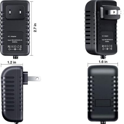 6134DhxIdPL. AC SL1500 1774349429 2571 AC Adapter Replacement for Make Noise Strega Synth Power Supply Mains PSU, Black