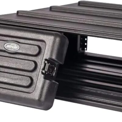 613qm8tiEL. AC SL1500 SKB 3U Roto Rack Case – Durable Polyethylene Gear Protector, Stackable, Waterproof with Twist Latches & Rubber Feet for Musicians, Black