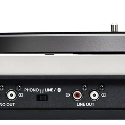 Technics Turntable, Premium Class HiFi Record Player with Coreless Direct Drive Motor and Bluetooth, Stable Playback, Audiophile-Grade Cartridge and Precision Tonearm, Dustcover Included – SL-40CBT-H