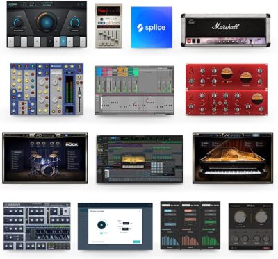 Focusrite Scarlett 2i2 Studio Audio Interface + Aston Spirit Stereo Pair Microphones Bundle – USB Recording Kit for Home Studio, Podcasting & Vocal Recording