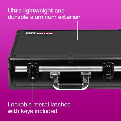 614NBMUKFmL. AC SL1500 1774124106 7248 ANALOG CASES Sequential Prophet-6 / OB-6 Desktop Case – Ultra-Lightweight UNISON Hard Case