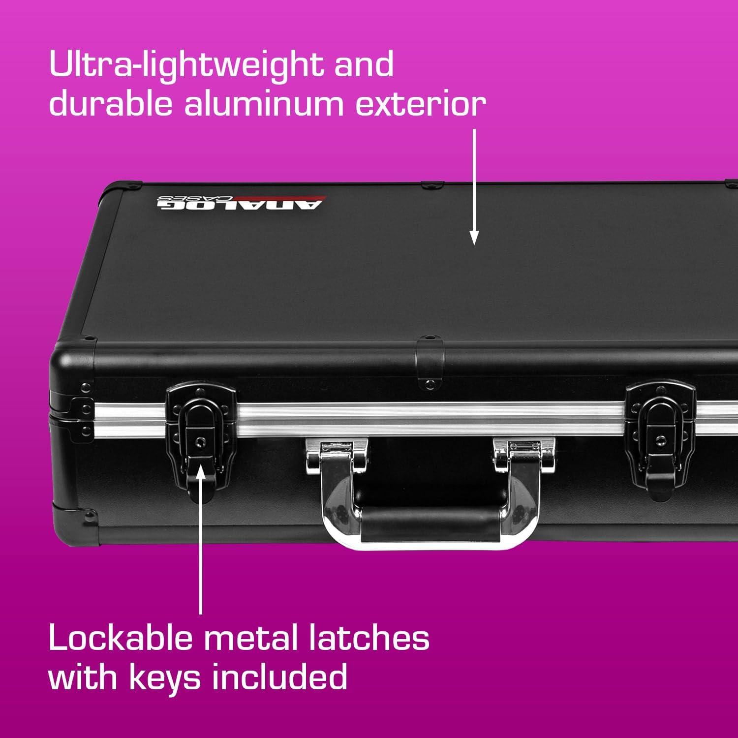 ANALOG CASES Sequential Prophet-6 / OB-6 Desktop Case – Ultra-Lightweight UNISON Hard Case