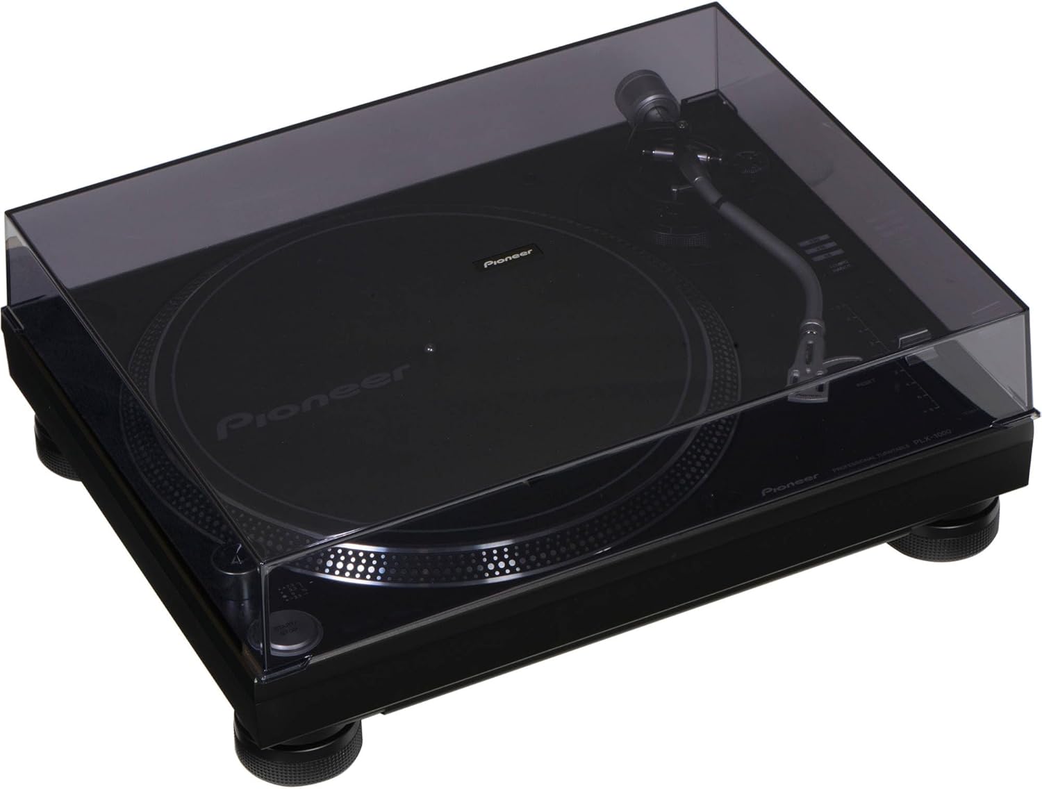 Pioneer DJM-S11 2-channel Mixer for Serato DJ with Pioneer PLX-1000 Professional Turntable (Pair)