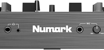 Numark Mixstream Pro Go Portable DJ Controller with Battery, Mixer with Stem Separation, Speakers, WiFi Streaming, Touchscreen, works with Serato DJ