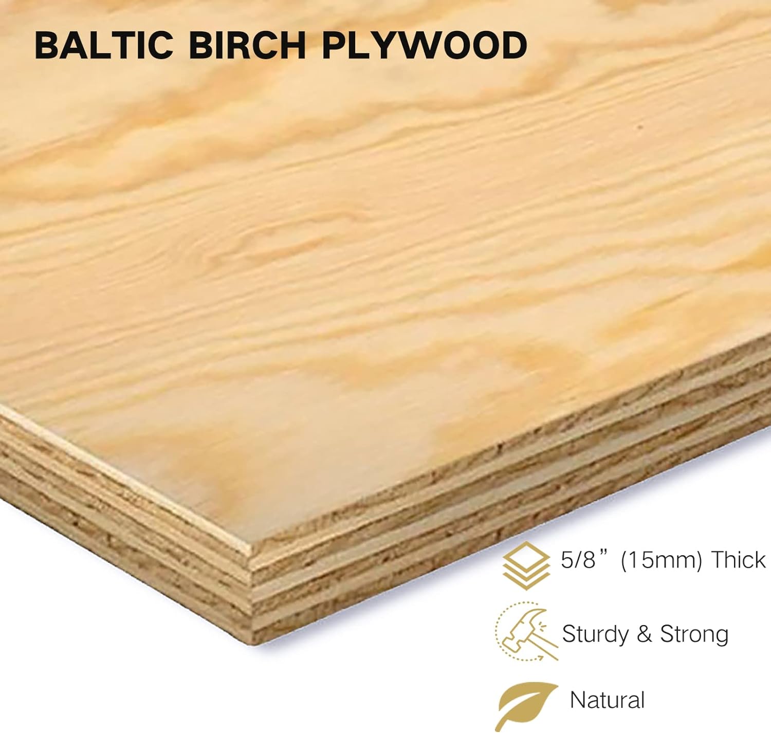 Sound Town DIY 6U Studio Rack with Solid Baltic Birch Plywood, Weathered Brown (SDRK-Y6B)