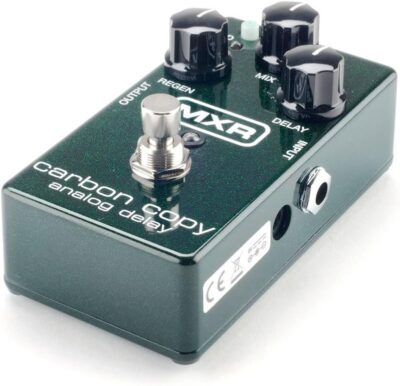 6162Fd Kk2L. AC SL1000 MXR M169 Carbon Copy Analog Delay Pedal BUNDLE with AC/DC Adapter Power Supply for 9 Volt DC 1000mA, 2 Metal-Ended Guitar Patch Cables AND 6 Dunlop Guitar Picks