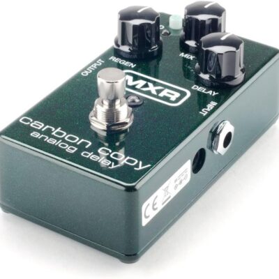 6162Fd Kk2L. AC SL1000 MXR M169 Carbon Copy Analog Delay Pedal BUNDLE with AC/DC Adapter Power Supply for 9 Volt DC 1000mA, 2 Metal-Ended Guitar Patch Cables AND 6 Dunlop Guitar Picks