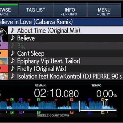 Pioneer DJ XDJ-1000MK2 DJ Deck with Touch Screen