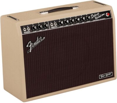 Fender Tone Master Deluxe Reverb Guitar Amplifier, Blonde