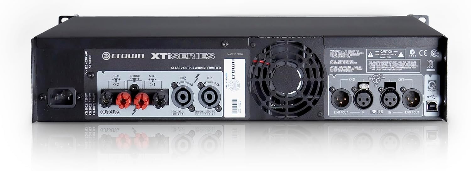 Crown XTi4002 Two-channel, 1200-Watt at 4Ω Power Amplifier