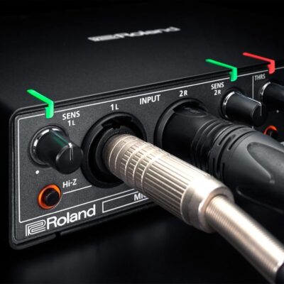 Roland RUBIX22 2-In 2-Out USB Audio Interface Bundle with Instrument Cable