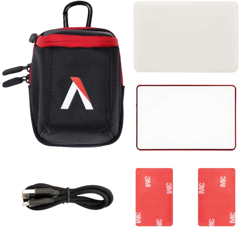 Aputure MC RGBWW On Camera Video Light, CRI/TLCI 96+, Temperature 3200K-6500K, HSI Mode,Support Magnetic Attraction and App with USB-C PD and Wireless Charging