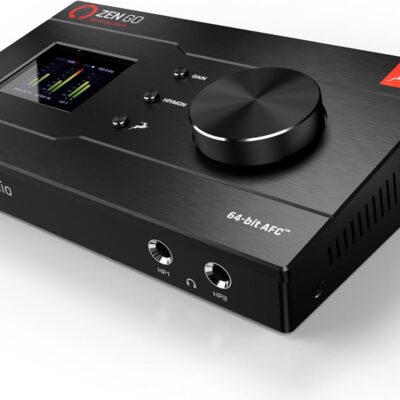 Zen Go Synergy Core, Audio Interface, 4×8 Bus-Powered USB-C Interface For Recording Music, with Onboard Real-Time Audio Recording Effects, USB Connectivity – Antelope Audio