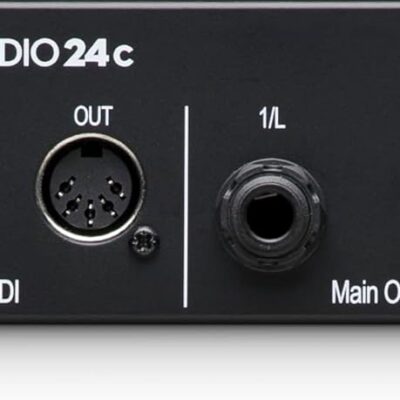 PreSonus Studio 24c 2×2, 192 kHz, USB Audio Interface with Studio One DAW Recording Software