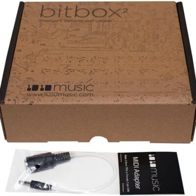 1010music Bitbox mk2 Eurorack Performance Sampler with Touchscreen – Black