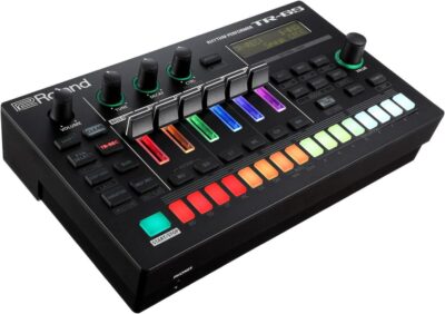 618oHd28EDL. AC SL1500 Roland TR-6S Rhythm Performer | Compact Drum Machine with Six Tracks of Authentic TR Sounds including TR-808, CR-78 & More | Large Preset Sample Library | Editable FM Sound Engine | Advanced Sequencer