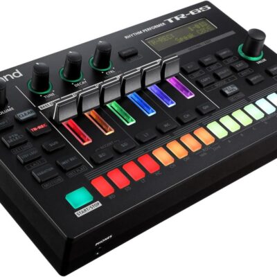 618oHd28EDL. AC SL1500 Roland TR-6S Rhythm Performer | Compact Drum Machine with Six Tracks of Authentic TR Sounds including TR-808, CR-78 & More | Large Preset Sample Library | Editable FM Sound Engine | Advanced Sequencer