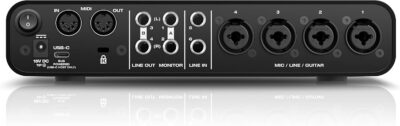 MOTU M6 6×4 USB-C Audio Interface with Studio-Quality Sound