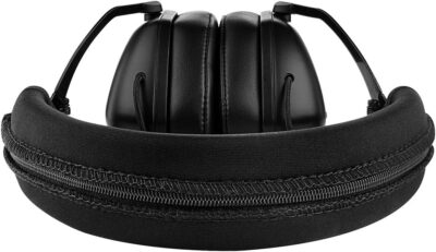 Geekria Flex Fabric Headband Cover Compatible with V-Moda Crossfade LP/ LP2/ M-100/ Wireless Headphones, Replacement Repair Part, Easy DIY Installation (Black)