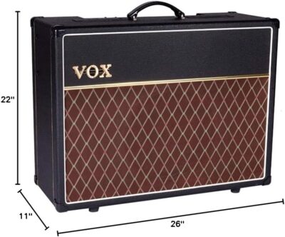 Vox AC30S1 1×12 inch 30-watt Guitar Tube Combo Amplifier w/ 1 Channel, Digital Reverb, and Effects Loop