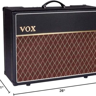 Vox AC30S1 1×12 inch 30-watt Guitar Tube Combo Amplifier w/ 1 Channel, Digital Reverb, and Effects Loop
