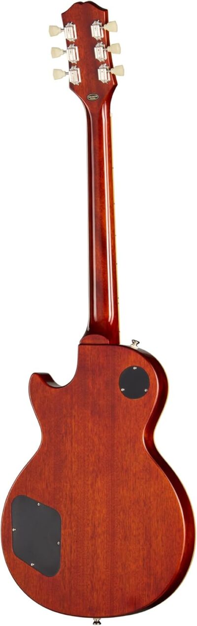 Epiphone Inspired by Gibson Les Paul Standard 50s Figured, Washed Cherry Sunburst with Bag