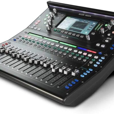 619Z9kVQvML. AC SL1000 Allen & Heath SQ-5 Digital Mixer, 48 Input Channels, 7 Capacitive Touchscreen, Automatic Mic Mixing, 32×32 USB Audio Interface, Black