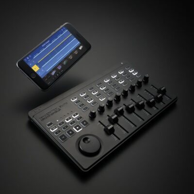 Korg Nanokontrol Studio Bluetooth/USB MIDI Control Surface with 8 Faders & Backlit Switches