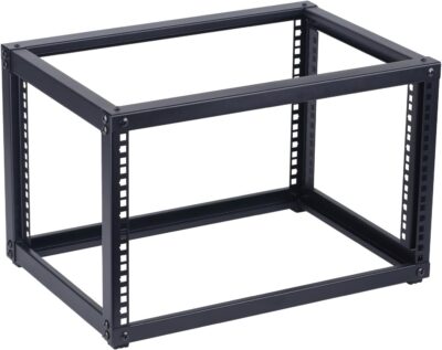 61A61KIgWOL. AC SL1500 6U Open Frame Network Rack, Server Rack Shelf for Networking, Server, Audio and Video Equipment, Desktop AV Rack