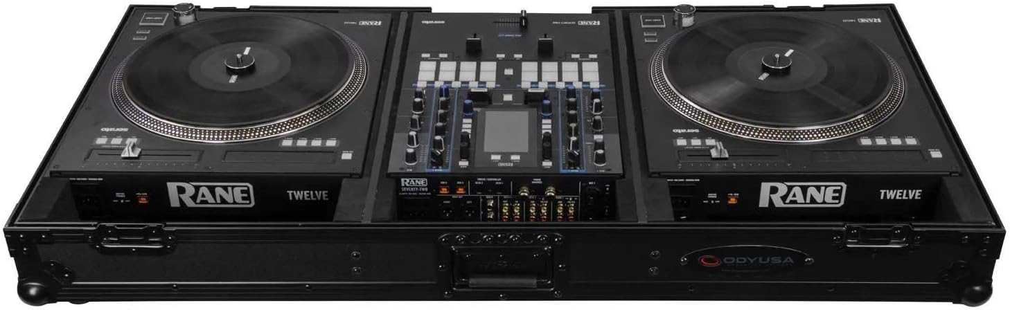 Black Rane Seventy/Seventy-Two and Two Battle Position Rane Twelve Flight Coffin Case