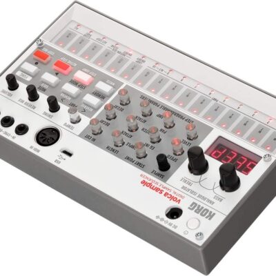 Korg Volca Sample Digital Sample Sequencer Bundle with Power Supply and Austin Bazaar Polishing Cloth