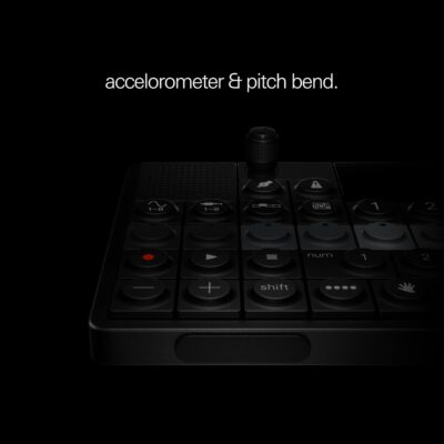 teenage engineering OP–XY portable synthesizer, sampler and 64-step sequencer with built-in speaker, mic and 8 unique synth engines