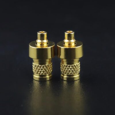 61Aip1UqyPL. AC SL1500 OKCSC M9 to MMCX Female Mini Adapter Earphone Connecter,for Sony-M9 Earbuds to MMCX Cable for Sony IER-M7/IER-M9/IER-Z1R/LN007189,Lightweight Headphone Adaptor,for HiFi Enthusiasts to DIY,1 Pair Gold