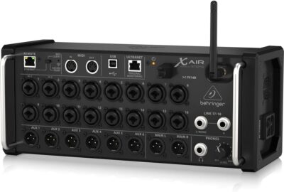 Behringer X AIR XR18 18-Channel, 12-Bus Digital Mixer for iPad/Android Tablets with 16 Programmable Midas Preamps, Integrated Wifi Module and Multi-Channel USB Audio Interface