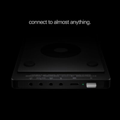 teenage engineering OP–XY portable synthesizer, sampler and 64-step sequencer with built-in speaker, mic and 8 unique synth engines