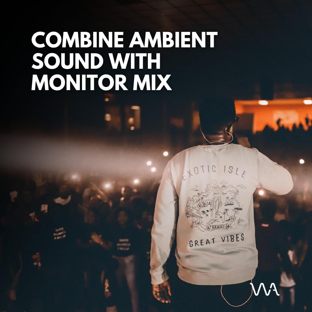 Westone Audio AMPRO X30 Triple Driver Musician IEM with Passive Ambience,Black