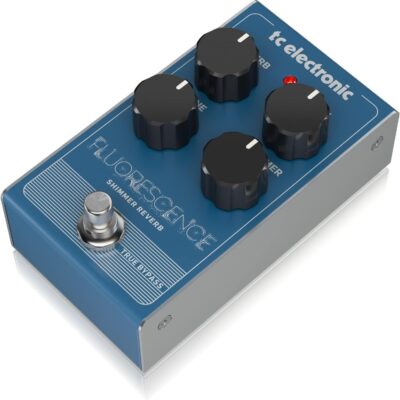 TC Electronic FLUORESCENCE SHIMMER REVERB Shimmering Reverb Pedal with Intuitive 4-Knob Interface for Modern, Ethereal Reverb Sounds