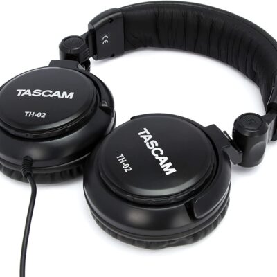 61CFGfEGRdL. AC SL1500 TASCAM Mixcast 4 and Studio Headphones Bundle