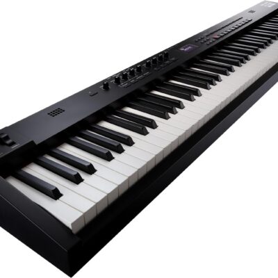 Roland RD-88 EX Stage Piano | 88-Note Keyboard with Expanded Sounds & Supreme Durability | SuperNATURAL Technology | ZEN-Core Engine with Over 3000 Onboard Sounds | Onboard Stereo Speakers