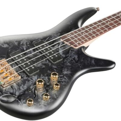 Ibanez SR Standard 4-string Electric Bass – Black Ice Frozen Matte