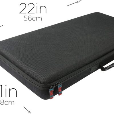 61DCZwJTL. AC SL1200 khanka Hard Travel Case Replacement for Numark Mixtrack Platinum FX/Pro 3 | USB DJ Controller