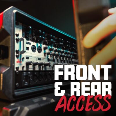 61DVDX6lzHL. AC SL1080 Gator Cases Pro Series 6U Rack Case with Standard 19 Depth, Roto Molded Made in USA (G-PRO-6U-19)