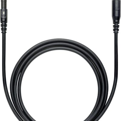 Audio-Technica ATH-M50X Professional Studio Monitor Headphones, Black, Professional Grade, Critically Acclaimed, with Detachable Cable